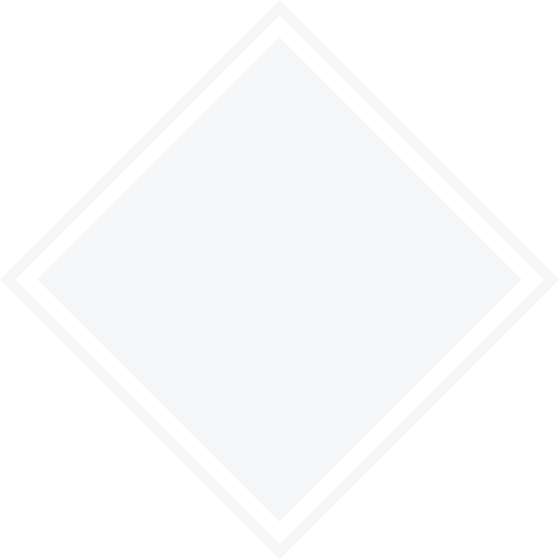 Gray outlined diamond