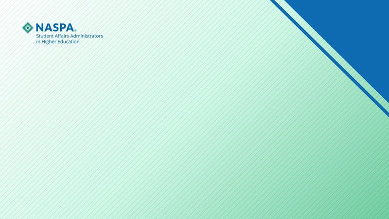 Zoom Background - Light Green with Blue Corner Brand Template preview