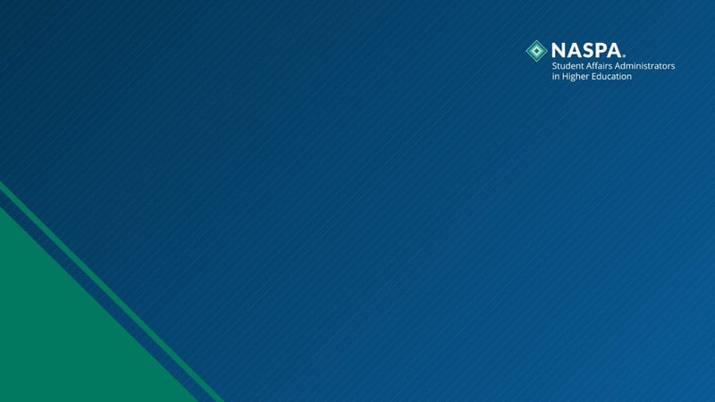 Zoom Background - Navy Gradient with Green Corner Brand Template preview