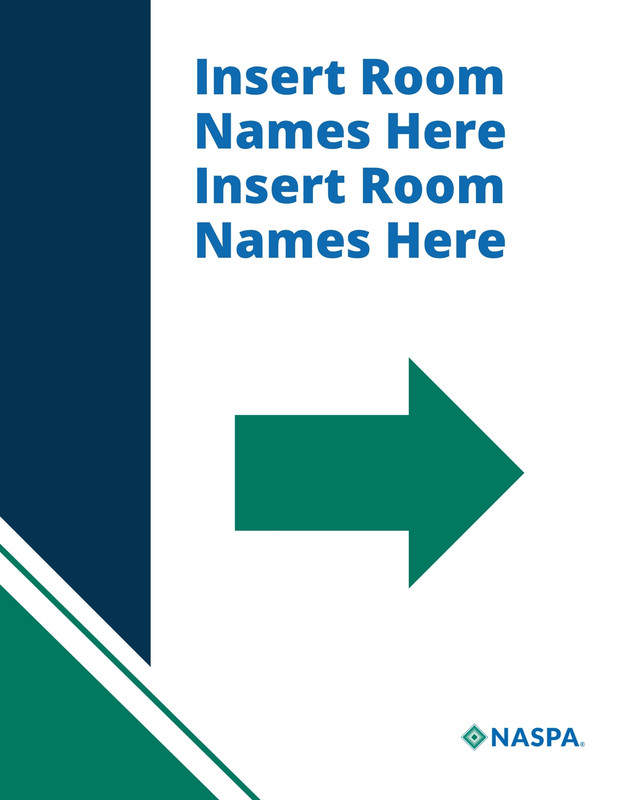 Sign - Directional - White Background - 22x28 in Brand Template preview