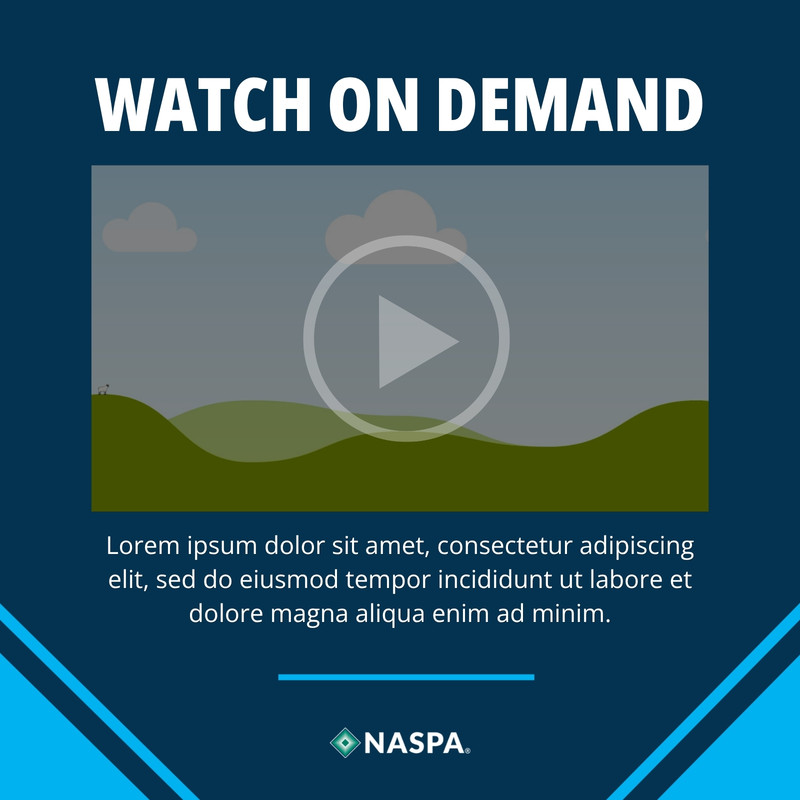 Social - Webinar - On-Demand Recording Brand Template preview