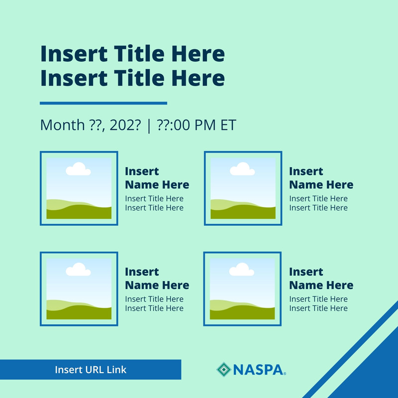 Social - Webinar - Virtual Panel Brand Template preview